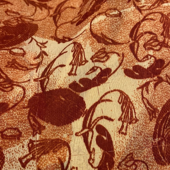 Vintage Silk layered Handkerchief flowy mini Reversible Wraparound Skirt - Picture 14 of 16